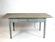 Gustavian grey painted desk from the 1780s.5000m2 showroom.