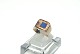 Elegant ring with blue lapis in 14 carat gold
Size 50