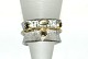 Designers Favorites ring, Sterling silver 342925 Silver, Rhodium plated, 18K gold plating