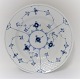 Bing & Grondahl. Blue painted. Deep dessert plate. Diameter 21,5 cm. (2 
quality).