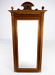 Tall mirror of mahogany and in great vintage condition from the 1890s. 
