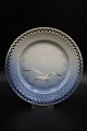 Bing & Grondahl Seagull dinnerware, lunch plate with breakthrough edge and gold. 
Dia:21,5cm.
B&G# 326.5