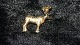 Red Deer Charms / Pendant in 14 carat goldHeight 22.30 mm