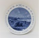 Bing & Grondahl. Poet plate. Denmark most beautiful Vang and Vänge. Diameter 21 cm. (1 quality)