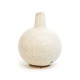 Light beige glazed Saxbo stoneware vase. Signed Saxbo 7. H: 14cm
