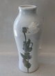 Royal Copenhagen 100-244 RC Art Nouveau Vase 32 cm White Poppies painter 59 pre 1923