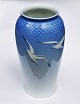 B&G vase in porcelain with seagull´s
