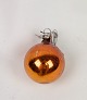 Antik, julekugle, orange farve, 1930