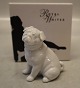 0041 Kgl. Mops 7,5 cm (2670041) Pia Langelund White Royal Whites, Royal Copenhagen 