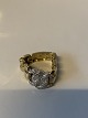 Ring in 14 carat gold
Stamped 585
Size 63