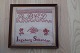 An old Sampler, handmade embroider, in the original frameMeasure incl. the frame: 30cm x 28cmWe have a large choice of samplers, embroider Please contact us for further information
