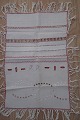 An antique Sampler, handmade white embroider 53cm x 34cmIn a good conditionWe have a large choice of samplers, embroider Please contact us for further information