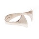 Hans Hansen sterlingsilver bangle. Marked Hans Hansen Denmark. Size inside: 6,1x5,5cm