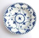 Royal Copenhagen. Blue Fluted Full Lace. Deep dessert plate. Model 1170. Diameter 20 cm. (1 quality).