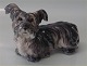 Dahl Jensen figurine 1102 Skye Terrier standing (DJ) 16.5 cm