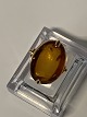 Gold ring with amber 14 carat gold
Size 50
&#8203;