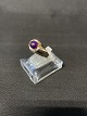 Gold ring with amethyst for ladies in 8 carat gold.
Size 59