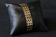 Gold bracelet with V pattern in 14 carat gold, stamped 585. Super elegant bracelet.
