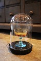 Dekorativ , gammel cylinderformet fransk glas Dome / ...