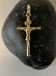 Pendant in 14k gold, cross with Christ. Nice details.Stamped 585 HGr
