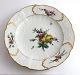 Royal Copenhagen. Saxon flower dinner plate. Luxury edition. Diameter 23 cm. Model 1355. (1 quality)