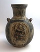 Royal Copenhagen. Stoneware. Vase. Model 2938. Bode Willumsen. Height 21 cm. (1 quality)