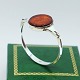N. E. From; Armring af sterling sølv med rav