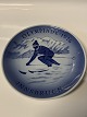 Royal Copenhagen Olympiad plate 1976 skier.