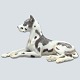 Bing & Grondahl; Porcelain figurine Grand Danois #1773