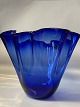 Glass vase large blue, Makora krosno
Height. 23 cm.