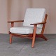 Hans Wegner lænestolGE290teak