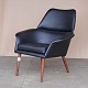 Lænestol i imiteret læder