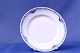 Prinsesse Kagetallerken, Blå.Diameter 16,8 cm.