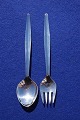 Grace Danish sterling silver flatware, salad set of 2 pieces 16.5cm all of silver