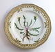 Royal Copenhagen Flora Danica. Lunch plate with open-work border. Design # 3554. Diameter 23 cm. (1 quality). Taraxacum palustre
