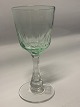 White wine glass Light Green Derby Glass from Holmegaard.
Height 13.6 cm.