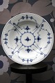 Antique Blue Fluted, Plain deep plate from Royal Copenhagen. 1/167.1893-1900...