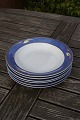 Magnolia Blue Danish porcelain, soup plates 22cm. 
OFFERS for more.