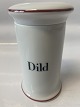 Dild, Krydderikrukke, Bing & Grøndals apoteker-serie.