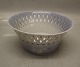 B&G Rund Frugtkurv med gennembrudt kant 10 x 20 cm 1902-1914 Mågestel uden 
guldkant
