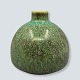 Saxbo, Eva Stæhr-Nielsen; Grøn vase i stentøj #39