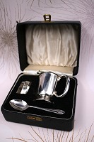 vare nr: Barnesæt i sølv