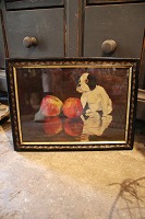 vare nr: Oliemaleri af hund