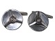 Georg Jensen sølv
Manchetknapper fra 1933-1944