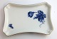 Royal Copenhagen. Blue flower with gold. Square tray. Model 1694. Length 24 cm. 
(1 quality)