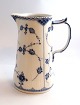 Royal Copenhagen. Blue Fluted, half lace. Milk jug. Model 697. Height 18.2 cm. 
(2 quality). Produced before 1923