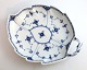 Royal Copenhagen. Blue Fluted Half Lace. Pickle dish. Model 549. Length 26,5 cm. 
(1 quality). Produced before 1923.
