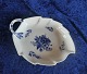 Blue Flower Plain Danish porcelain. Dishes, leaf-shaped 27cm