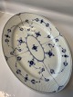 Oval dish, Blue painted Fluted Blue Fluted.
Bing and Grondahl.
Measures 39x27.5 cm.