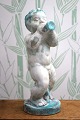 Michael Andersen glazed ceramic (Bornholm - 3266) figure of boy with trumpet...